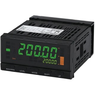 Omron Digital Panel Multifunction Meter for Time and Speed 45mm x 92mm LED Display K3HB