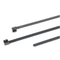 HellermannTyton Releasable Cable Tie 195 mm Length x 4.7 mm Width Black Polyamide 66 115-00002 LR55R-PA66HS-BK