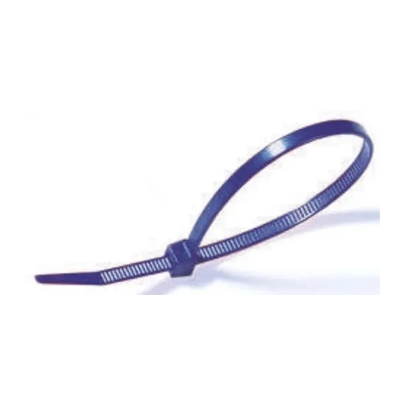 HellermannTyton Releasable Cable Tie 195 mm Length x 4.7 mm Width Blue Polyamide 66 115-00006 LR55R-PA66-BU