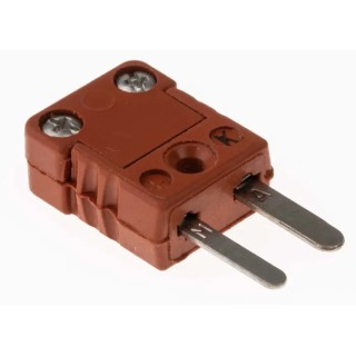 RS PRO Universal Miniature Thermocouple Connector for Use with Type K Thermocouple, BS Standard 611-8113