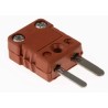 RS PRO Universal Miniature Thermocouple Connector for Use with Type K Thermocouple, BS Standard 611-8113