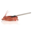 RS PRO PT100 RTD Sensor 6 mm Diameter, 100 mm Length, 4 Wire, Class B Accuracy, 200 °C Maximum Temperature PT100