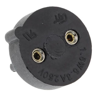 RS PRO 6.3A PCB Mount Fuse Holder 250V AC Thermoplastic Body Copper Alloy Contacts 5.08mm Pitch 611-9037