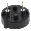 RS PRO 6.3A PCB Mount Fuse Holder 250V AC Thermoplastic Body Copper Alloy Contacts 5.08mm Pitch 611-9037