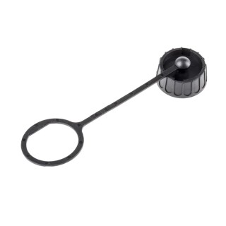 RS PRO Black Plastic IP67 Rated Sealed Dust Cover for USB Connector 125-7924