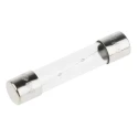 RS PRO 1A T Glass Cartridge Fuse 6.3 x 32 mm, 250V AC, Time-Delay, Glass Body with Nickel-Plated Brass Ends 611-9087