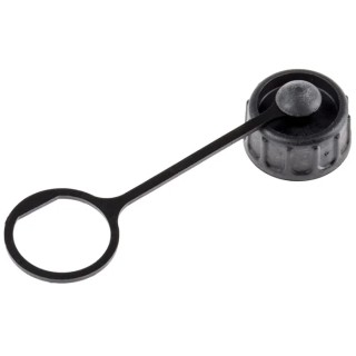 RS PRO Dust Cover for use with USB Connector Black Plastic IP67 125-7925