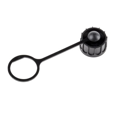RS PRO Protective IP67 Rated Plastic Dust Cover for USB Connector Black 125-7928