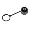 RS PRO Protective IP67 Rated Plastic Dust Cover for USB Connector Black 125-7928