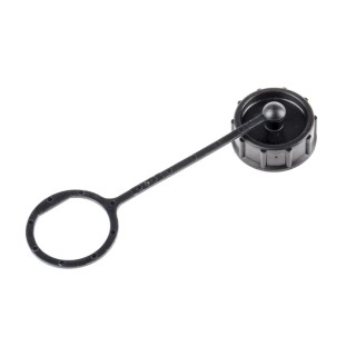 RS PRO USB Dust Cover Black Plastic IP67 Rated for USB-A Metal Connectors 125-7930