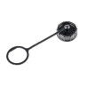 RS PRO USB Dust Cover Black Plastic IP67 Rated for USB-A Metal Connectors 125-7930
