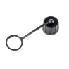 RS PRO Corded Dust Cap for use with RJ45 Connectors Black Thermoplastic RS PRO 125-7926