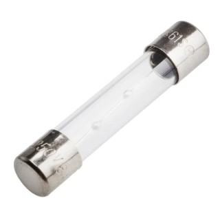 RS PRO 8A T Glass Cartridge Fuse 6.3 x 32 mm 250V ac Glass Body 31.8mm Overall Length 611-9122