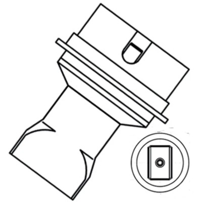 Weller Hot Air Nozzle Cartridge Tip 19 x 12 mm for Use with HAP 200 & HAP 3 Hot Air Iron, HAP 3000 T0058736841N