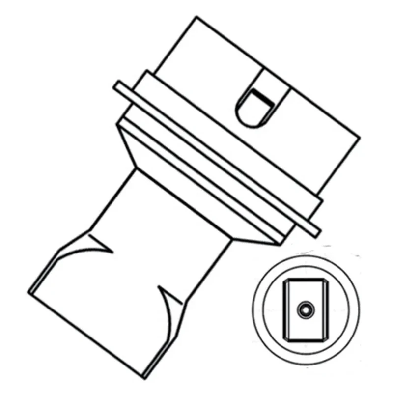 Weller Hot Air Nozzle Cartridge Tip 19 x 12 mm for Use with HAP 200 & HAP 3 Hot Air Iron, HAP 3000 T0058736841N