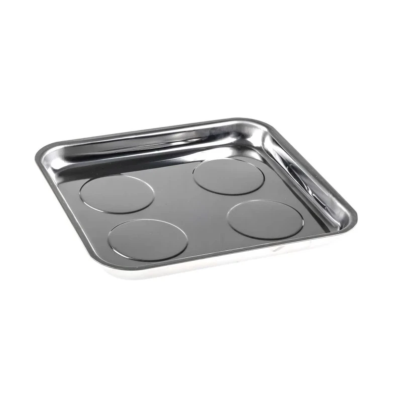 RS PRO Stainless Steel Rectangular Tool Tray 330 mm x 250 mm x 30 mm 125-7935