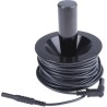 RS PRO Black Test Lead Extension Reel 12 m Cable Length CAT IV CAT III 1kV 612-0829