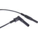 RS PRO Black Test Lead Extension Reel 12 m Cable Length CAT IV CAT III 1kV 612-0829