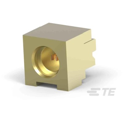 TE Connectivity 6-1460820 Series Coaxial Connector Surface Female MCX 50 Ω Straight Body Solder 6-1460820-1