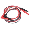 RS PRO Test Lead Kit 10A, Crocodile Clip & Socket Connectors, 1.2m Lead Length 612-0835