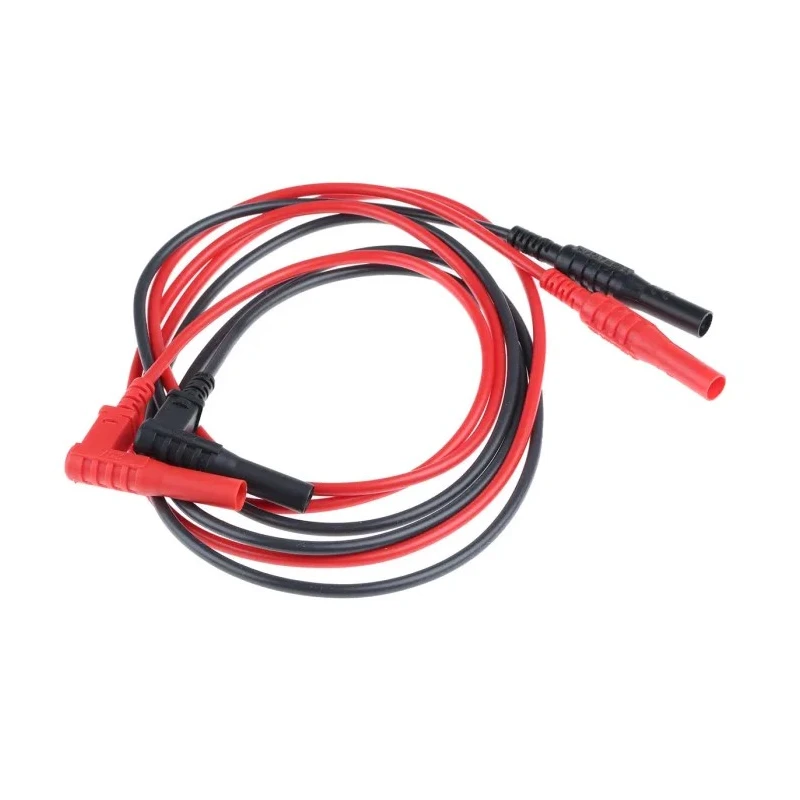 RS PRO Test Lead Kit 10A, Crocodile Clip & Socket Connectors, 1.2m Lead Length 612-0835