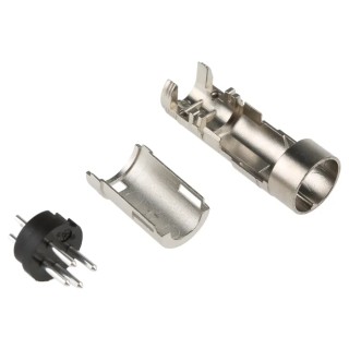 Amphenol Industrial signalmate C091 4 Pole Straight M16 DIN Plug 5A 300V Screw-On Cable T3300 001 RS
