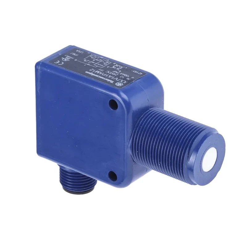 Telemecanique Sensors Block Ultrasonic Proximity Sensor M12 x 1, 500 mm Detection Distance, 100mA PNP Output XX7V1A1PAM12