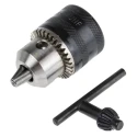 RS PRO Drill Chuck for Power Drills 10 mm Capacity, Keyed Type, 3/8 in x 24 UNF Thread 125-7936
