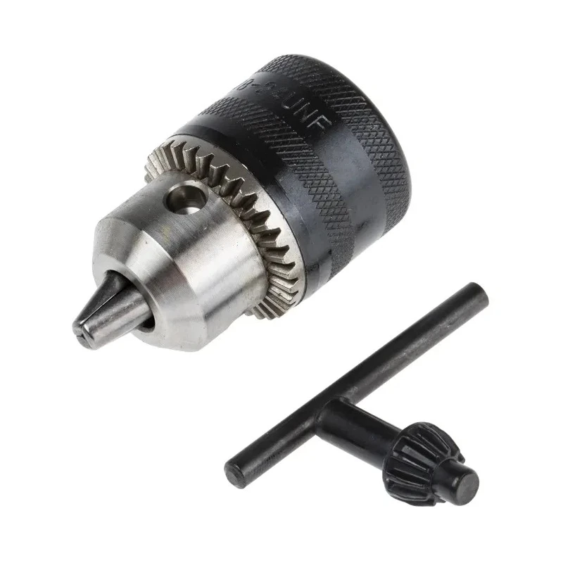 RS PRO Drill Chuck for Power Drills 10 mm Capacity, Keyed Type, 3/8 in x 24 UNF Thread 125-7936