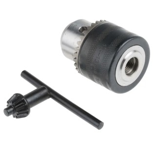RS PRO Steel 13 mm Keyed Drill Chuck for Power Drills 1/2in x 20 UNF Thread 125-7937