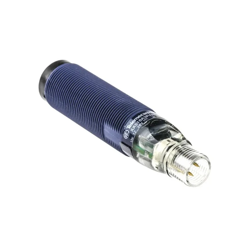Telemecanique Sensors Threaded Barrel Ultrasonic Proximity Sensor M18 x 1 mm 24 V DC 100mA PNP Output XX518A3PAM12
