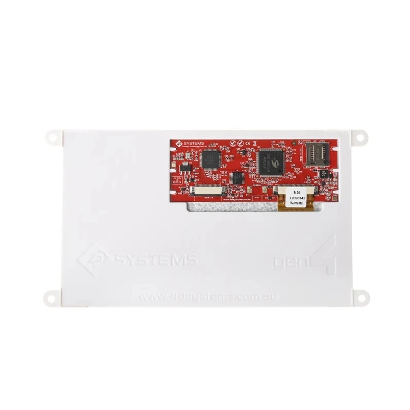 4D Systems LCD Colour Display Touch Screen 7 in 800 x 480 pixel Serial Interface gen4-uLCD-70DT