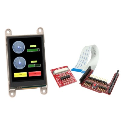 4D Systems 2.4 in Arduino Compatible Resistive Touch Screen Display gen4
