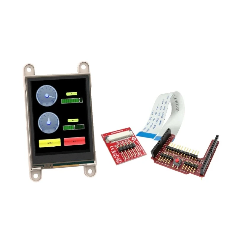 4D Systems 2.4 in Arduino Compatible Resistive Touch Screen Display gen4