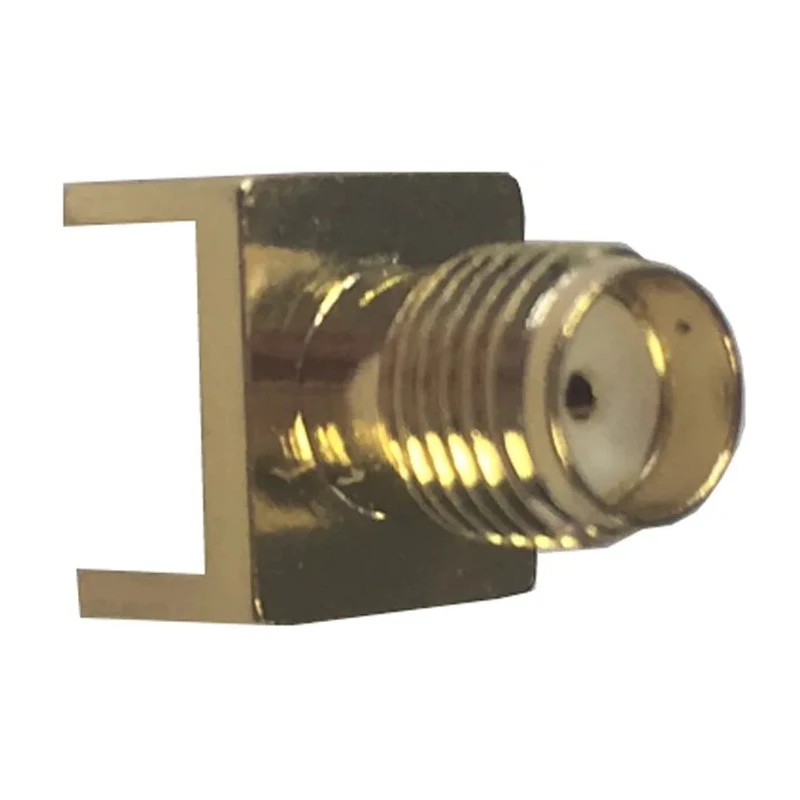 RF Solutions CON Series Coaxial Connector PCB Female SMA 50 Ω Straight Body Solder CON-SMA-EDGE