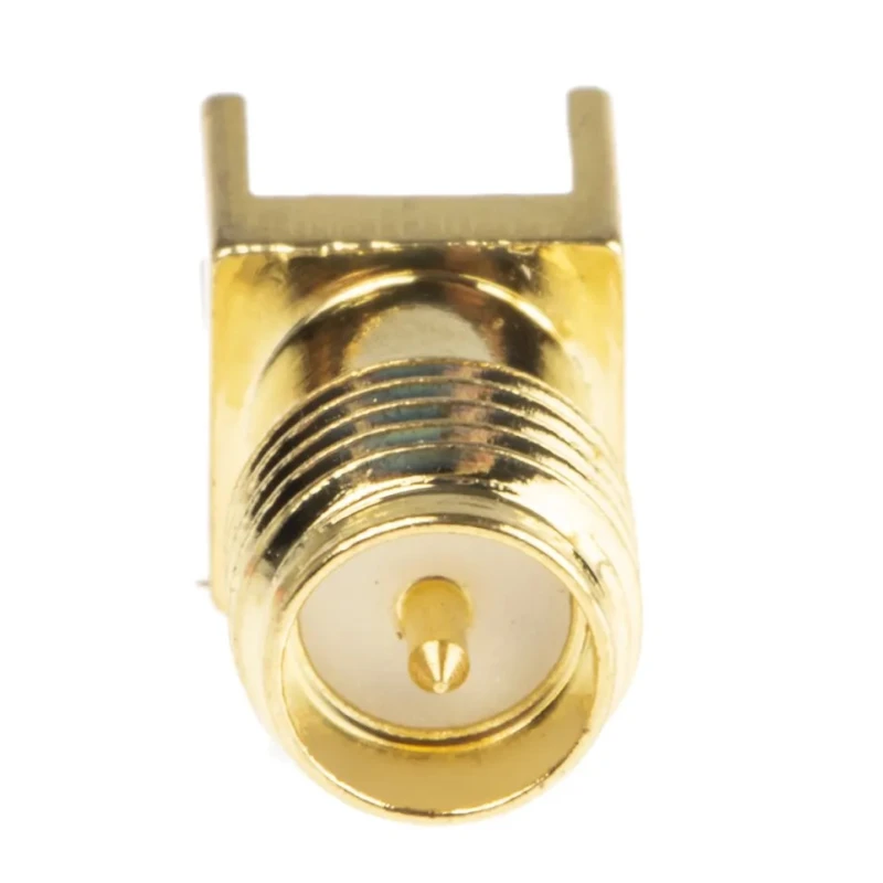 RF Solutions CON Series Coaxial Connector Edge Female SMA, 50 Ω, Straight Body Solder CON-SMA-EDGE-SRP