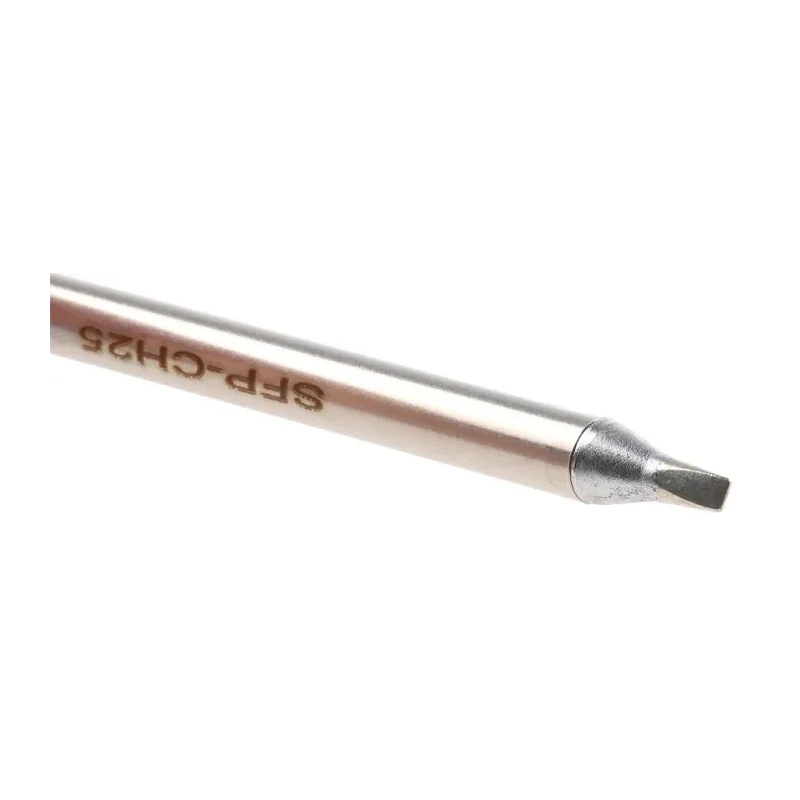 Metcal Soldering Iron Tip 2.5 mm Width 10 mm Length Chisel 30° Angle for MFR-H1-SC2 SFP-CH25