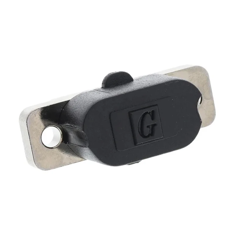 Glenair 15 Way Straight Panel Mount Micro-D D-Sub Connector Female MWDM2L-15SSB