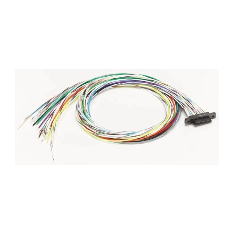 Glenair 25 Way Straight Through Hole Micro-D Female D-Sub Connector with Jack Screw MWDL25S-6E5-18B