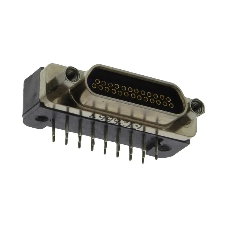 Glenair MWDM 25 Way Right Angle 2.54 mm Pitch Through Hole D-Sub Connector Female MWDM2L-25SCBRP-.110
