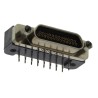 Glenair MWDM 25 Way Right Angle 2.54 mm Pitch Through Hole D-Sub Connector Female MWDM2L-25SCBRP-.110