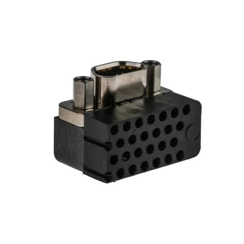 Glenair Micro-D Right Angle 9 Way Through Hole D-Sub Connector Female 2.54 mm Pitch MWDM2L-9SCBRP-.110