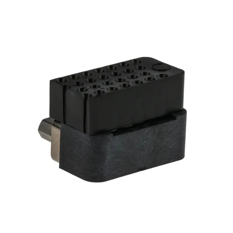 Glenair Micro-D Right Angle 9 Way Through Hole D-Sub Connector Female 2.54 mm Pitch MWDM2L-9SCBRP-.110