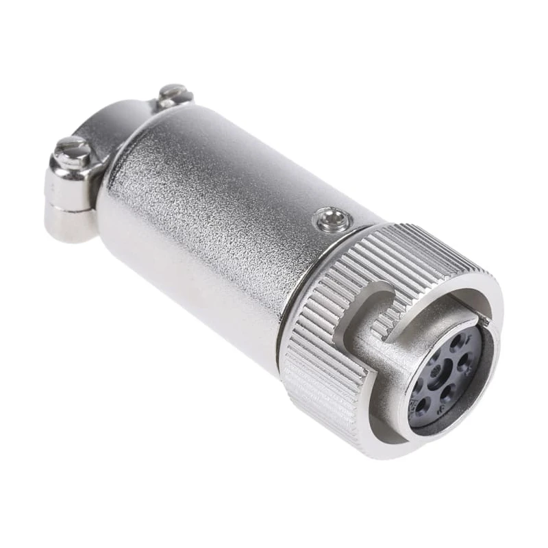 Hirose Industrial Circular Connector 6 Contacts Miniature Cable Plug Female Bayonet RM Series RM12BPE-6S(81)