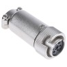 Hirose Industrial Circular Connector 6 Contacts Miniature Cable Plug Female Bayonet RM Series RM12BPE-6S(81)