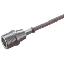 Huber+Suhner QMA Series Coaxial Connector Cable Male QMA, 50 Ω, Straight Body Crimp 11_QMA-50-3-2/133_NE