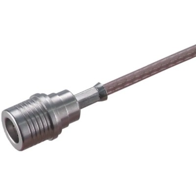 Huber+Suhner Coaxial Connector Cable Male QMA, 50 Ω, Straight Body Crimp 11_QMA-50-3-1/133_NE