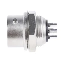 Hirose Circular Connector, 6 Contacts, Panel Mount, Miniature Socket Female, Bayonet Mating, Straight RM12BRD-6S(81)