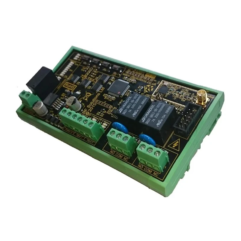 RF Solutions Remote Control Base Station Transceiver 868 MHz FSK LoRa 12/32 V 725-TRX8-LORA