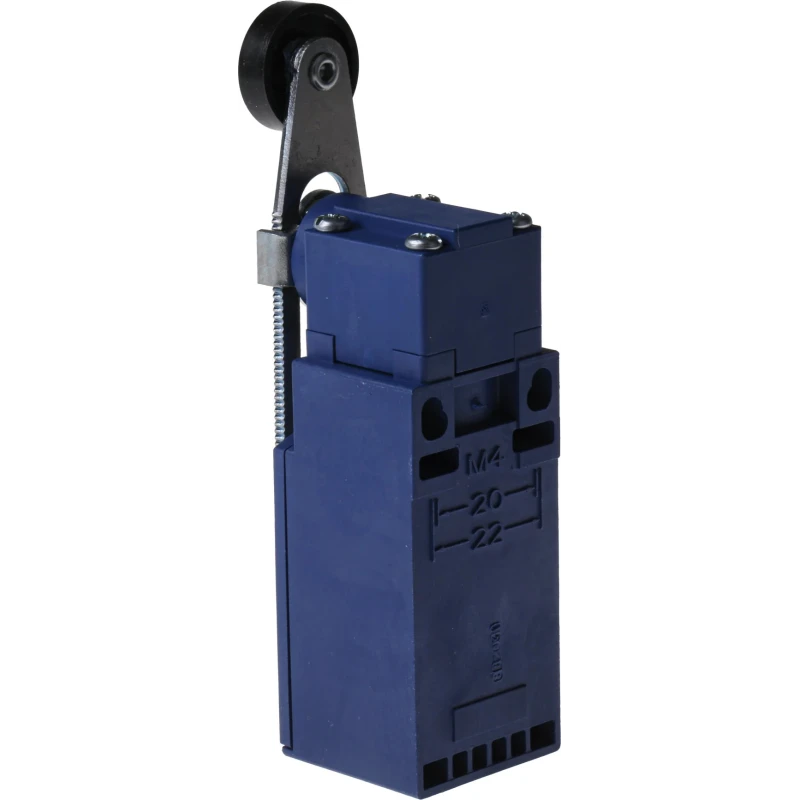 Telemecanique Sensors XCKN Series Roller Lever Limit Switch, 1 NO/1 NC, IP65 Plastic Housing, 240V AC, 10A 